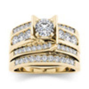 FASHION EXAGGERATED TEMPERAMENT INLAID ZIRCON